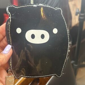 Black Monokuro Boo Coin Purse